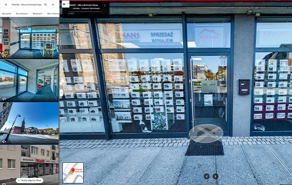 Wirtualny Spacer StreetView