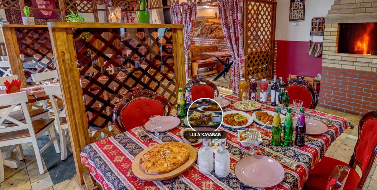 Wirtualny spacer Restauracja Smaki Armenii - dania