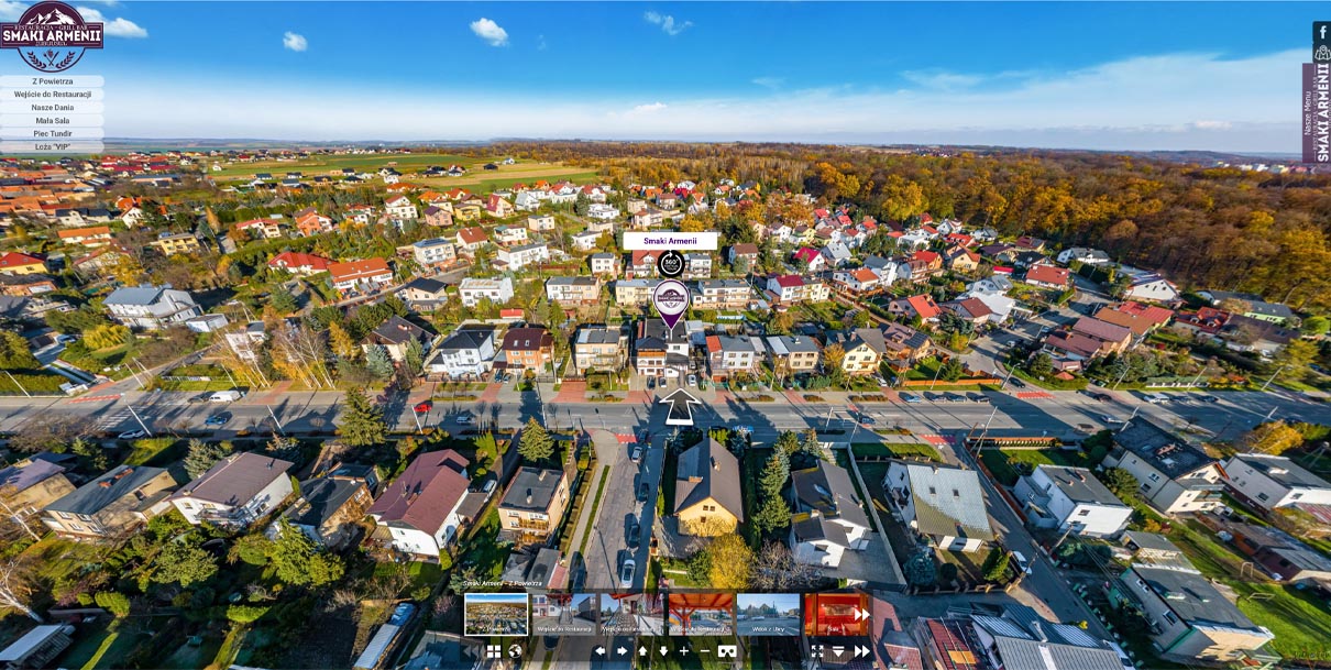 Wirtualny spacer Restauracja Smaki Armenii