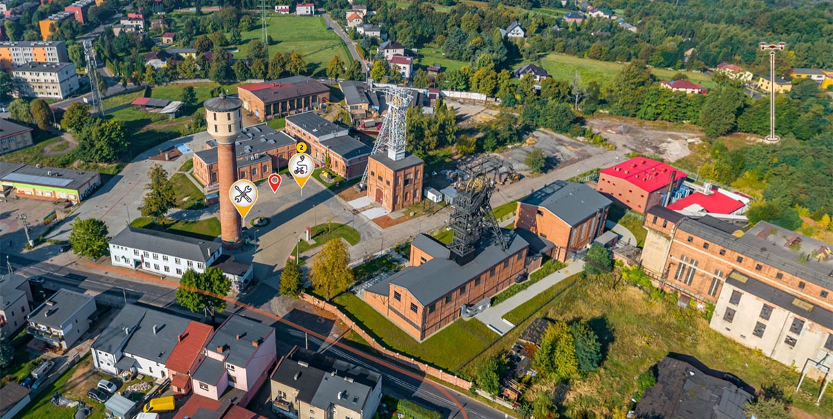 Wirtualny spacer Wielka Rybnicka trasa rowerowa