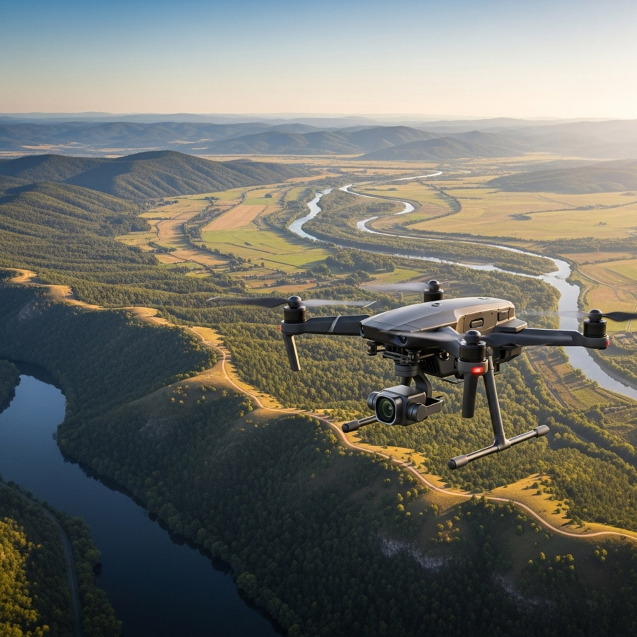 Fotografia dronem