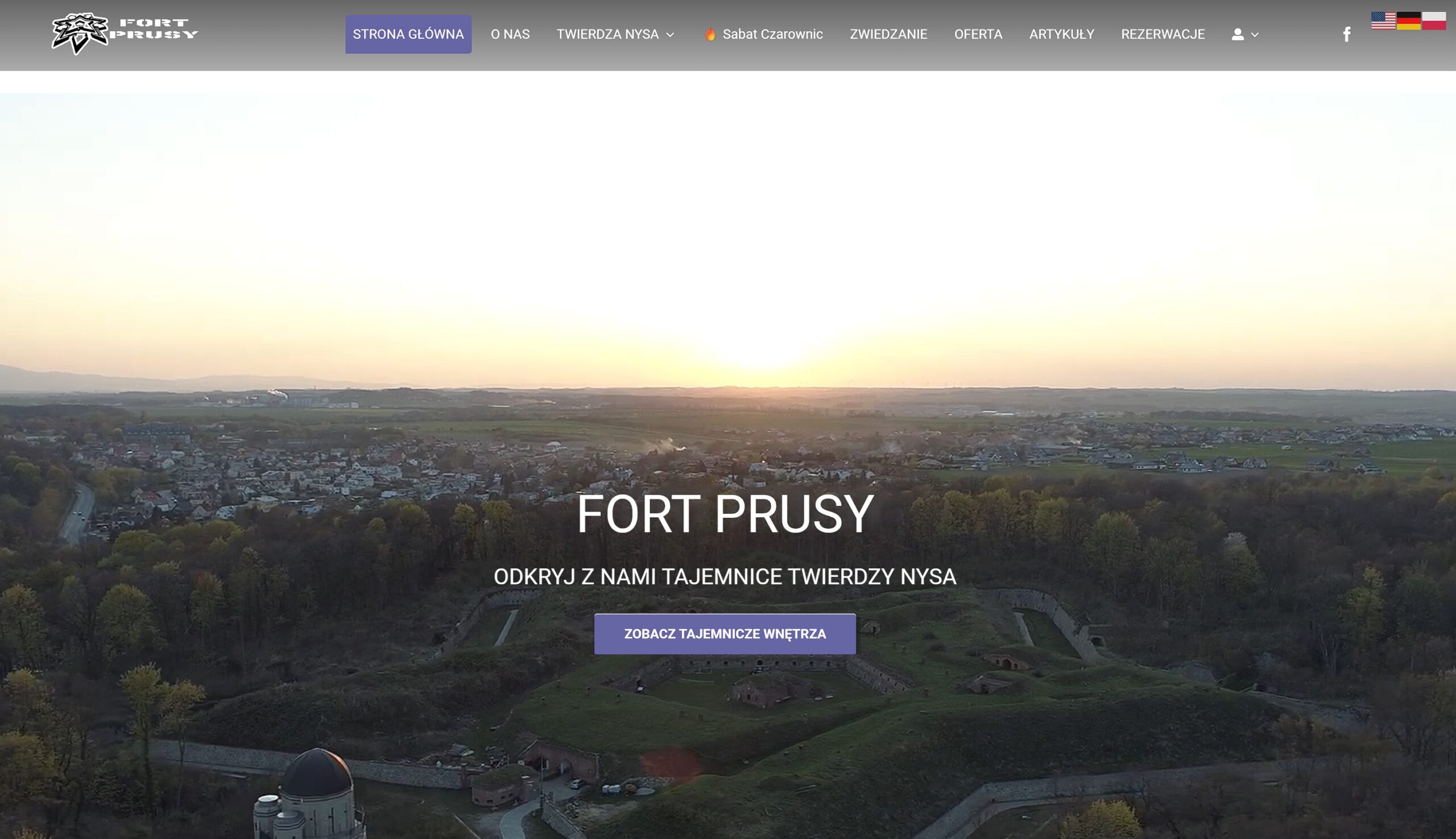 Strona internetowa fort prusy nysa